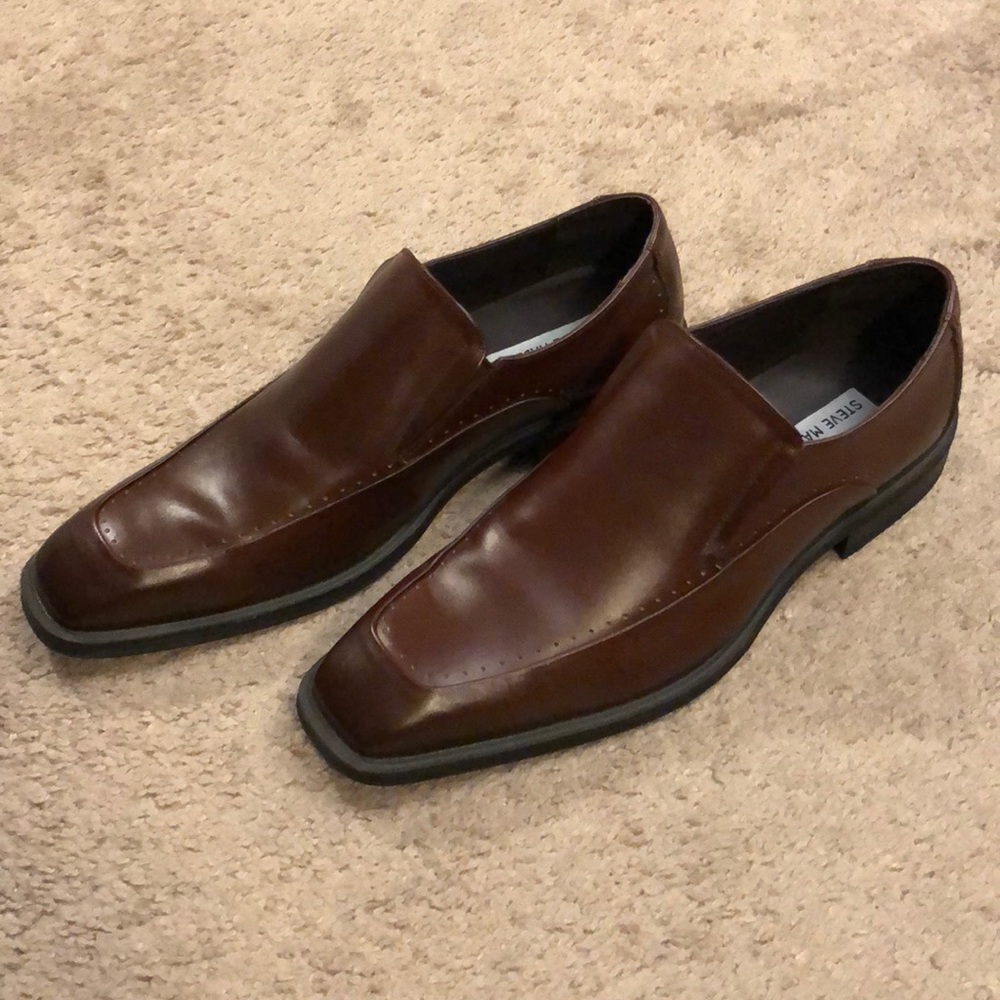 Men’s Steve Madden Brown Dress Shoe - 10 - NWOT